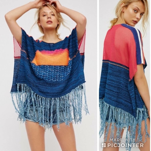 Free People Sunset Fringe - Picture 2 of 6
